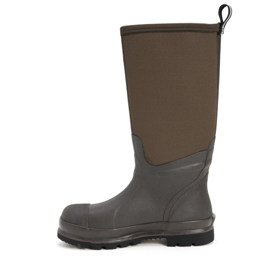 Brown Unisex Chore Cool Tall Boots Muckboot