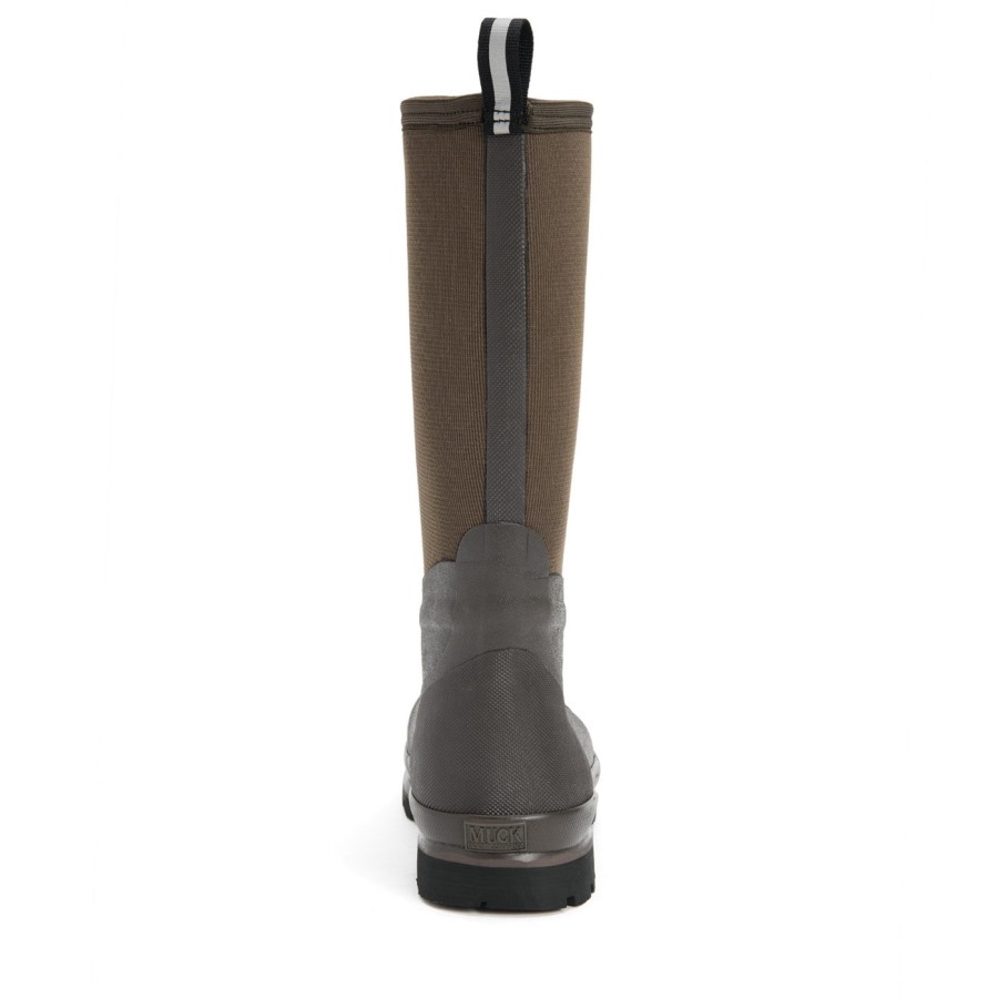 Brown Unisex Chore Cool Tall Boots Muckboot