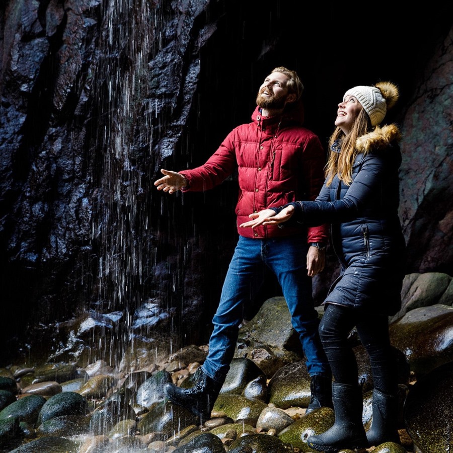 Heather Jersey Print Women's Arctic Ice Vibram AG All Terrain Short Boots Muckboot