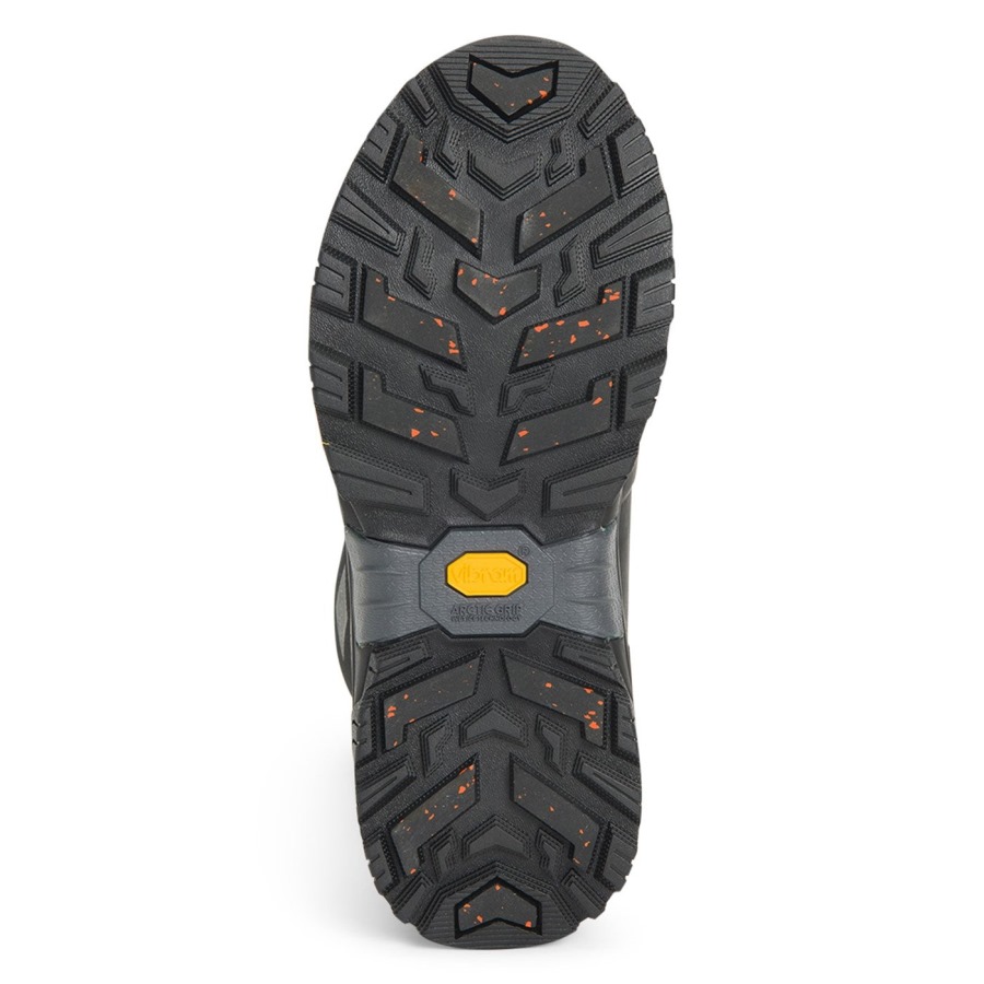 Men's Apex Pro Vibram AG All Terrain Short Boots Black Muckboot