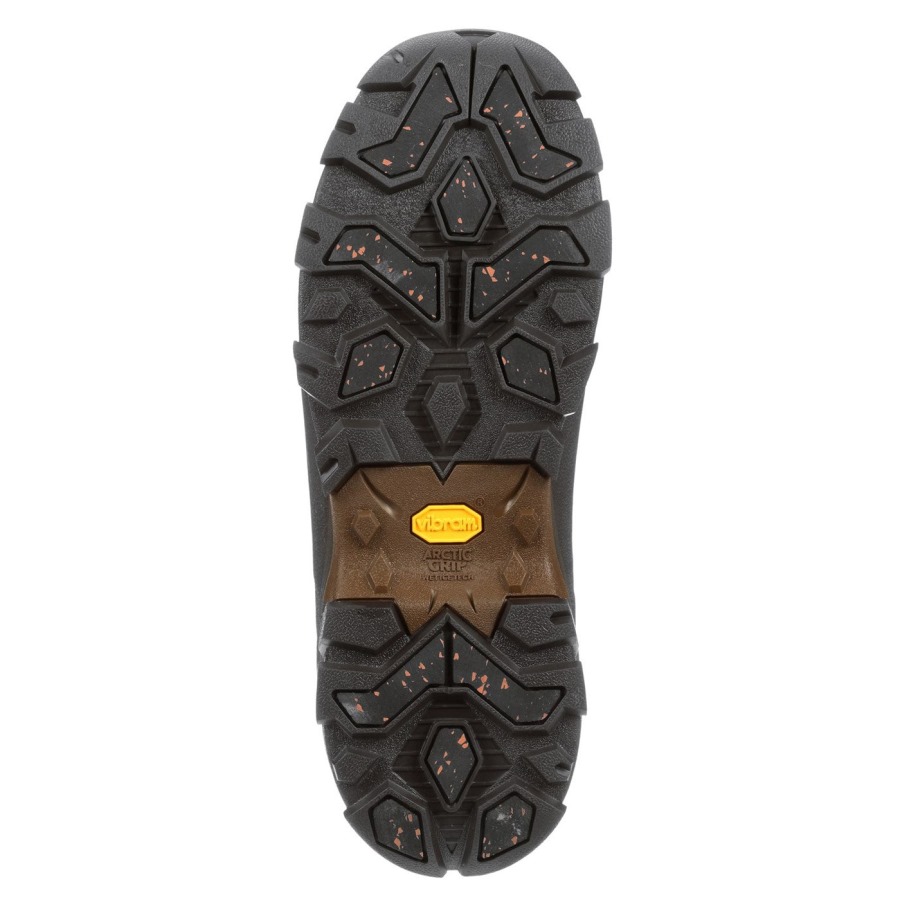 Men's Arctic Ice Vibram AG All Terrain Tall Boots Brown Muckboot