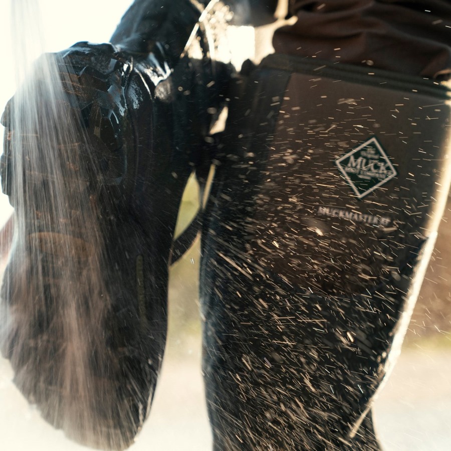 Men's Muckmaster Adjustable Tall Boots Black Muckboot