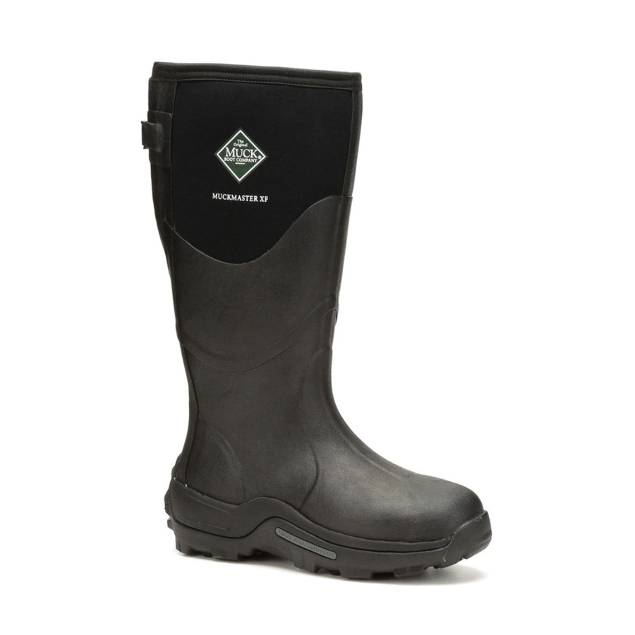 Men's Muckmaster Adjustable Tall Boots Black Muckboot