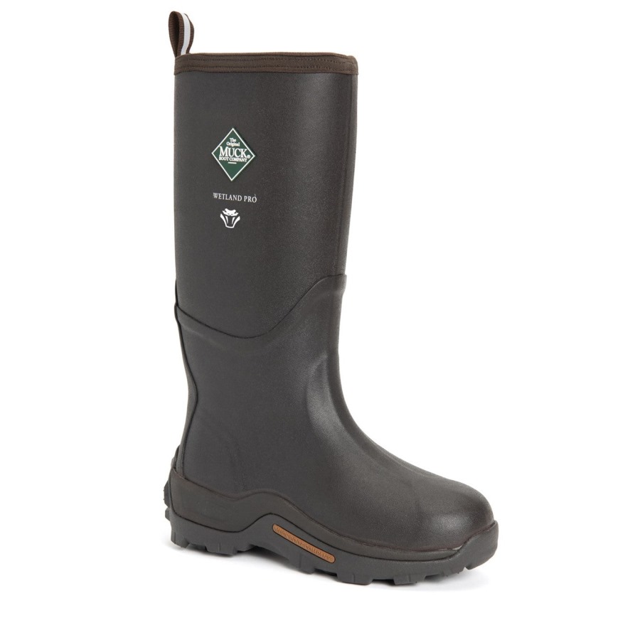 Men's Wetland Pro Tall Boots Brown Muckboot