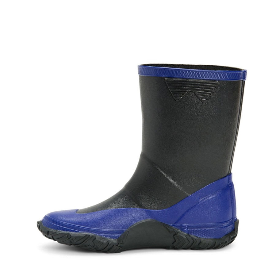 Muckboot Black Blue Kids' Forager Tall Boots