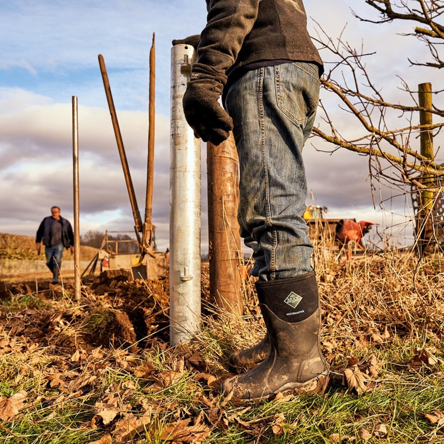 Muckboot Black Unisex Muckmaster Short Boots
