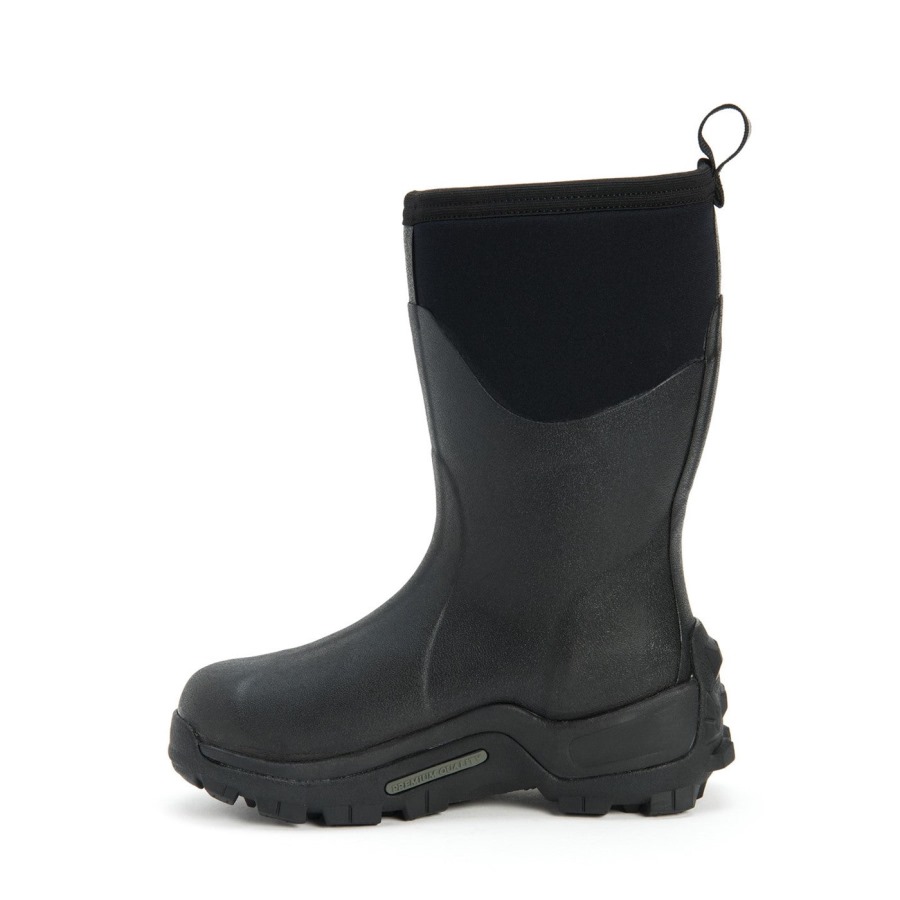 Muckboot Black Unisex Muckmaster Short Boots