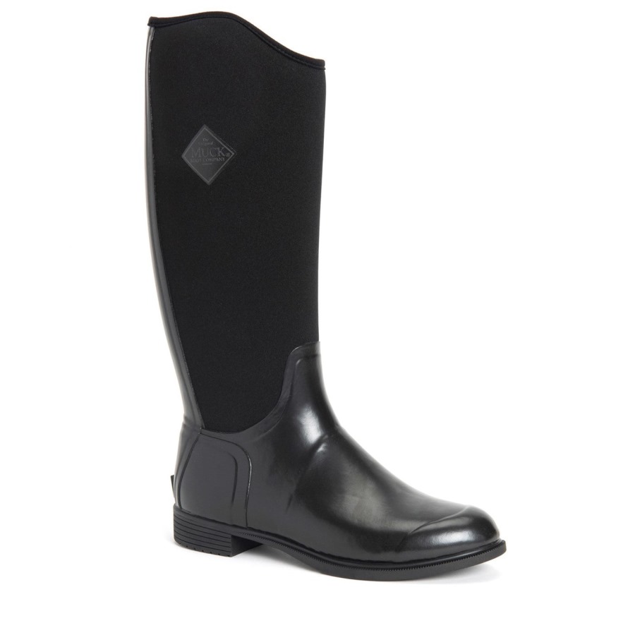 Muckboot Black Women's Derby Tall Boots