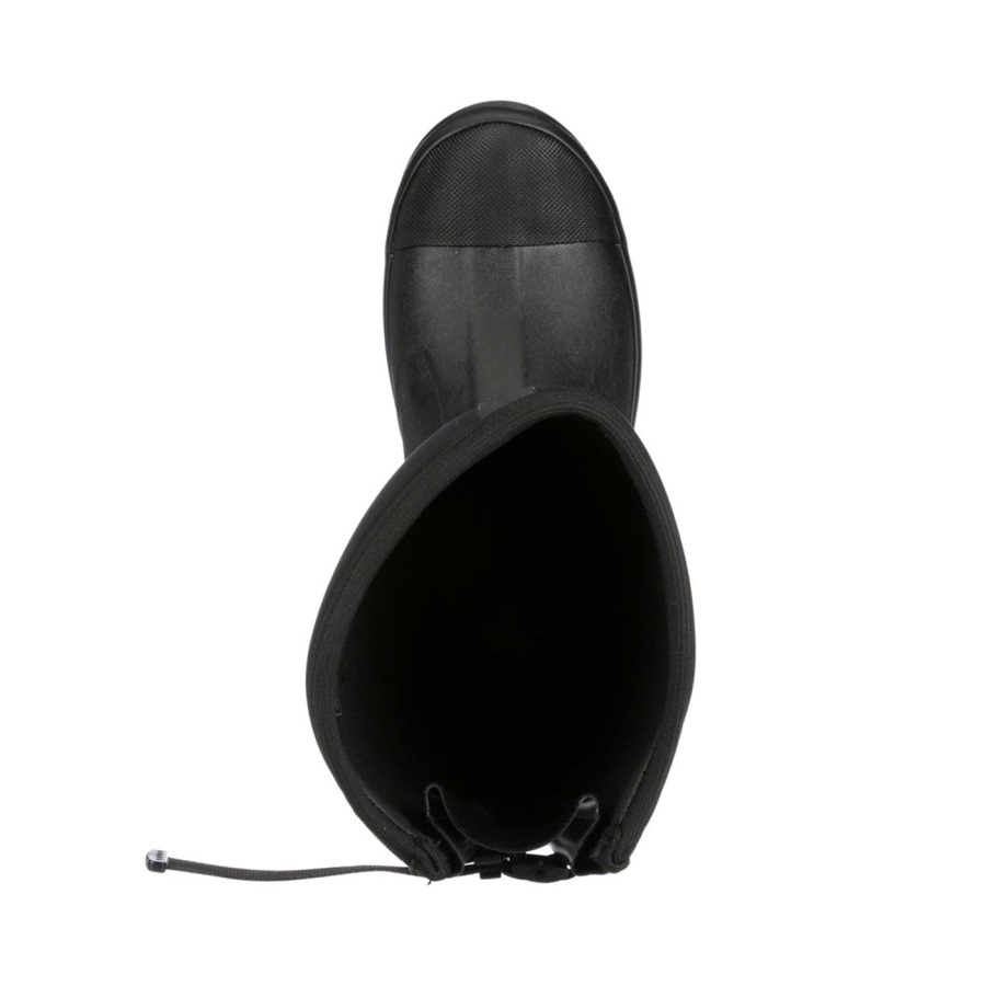 Muckboot Black Womens Chore Adjustable Tall Boots