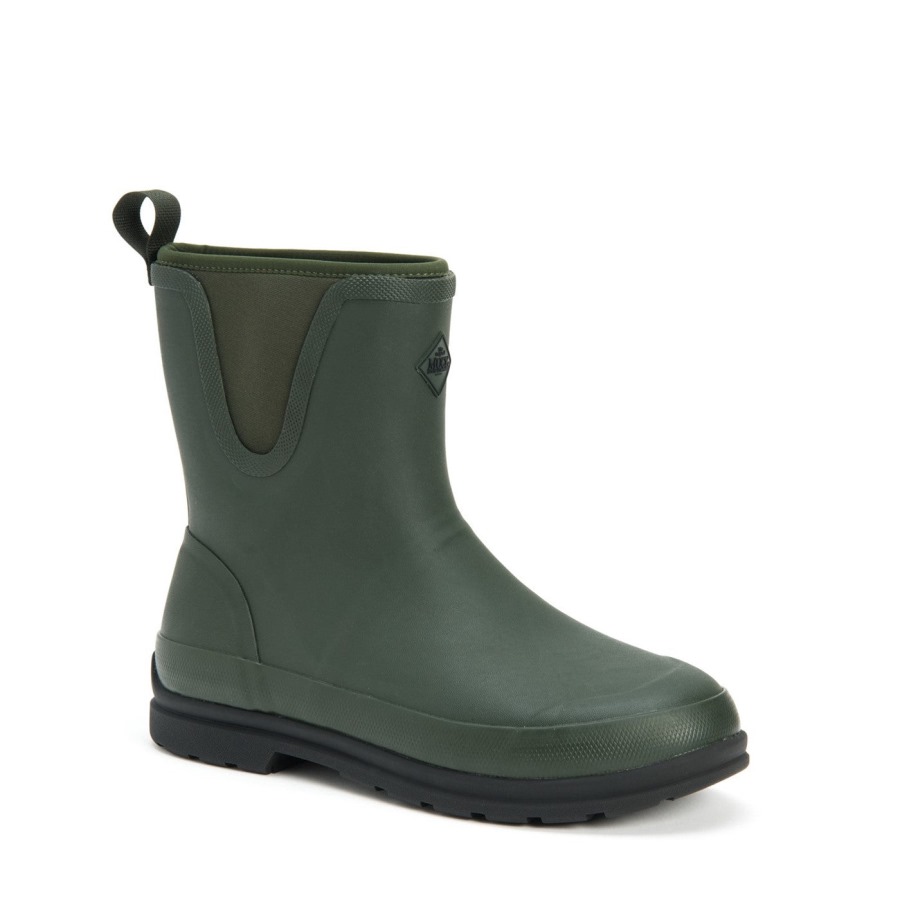 Muckboot Green Unisex Muck Originals Pull-On Short Boots
