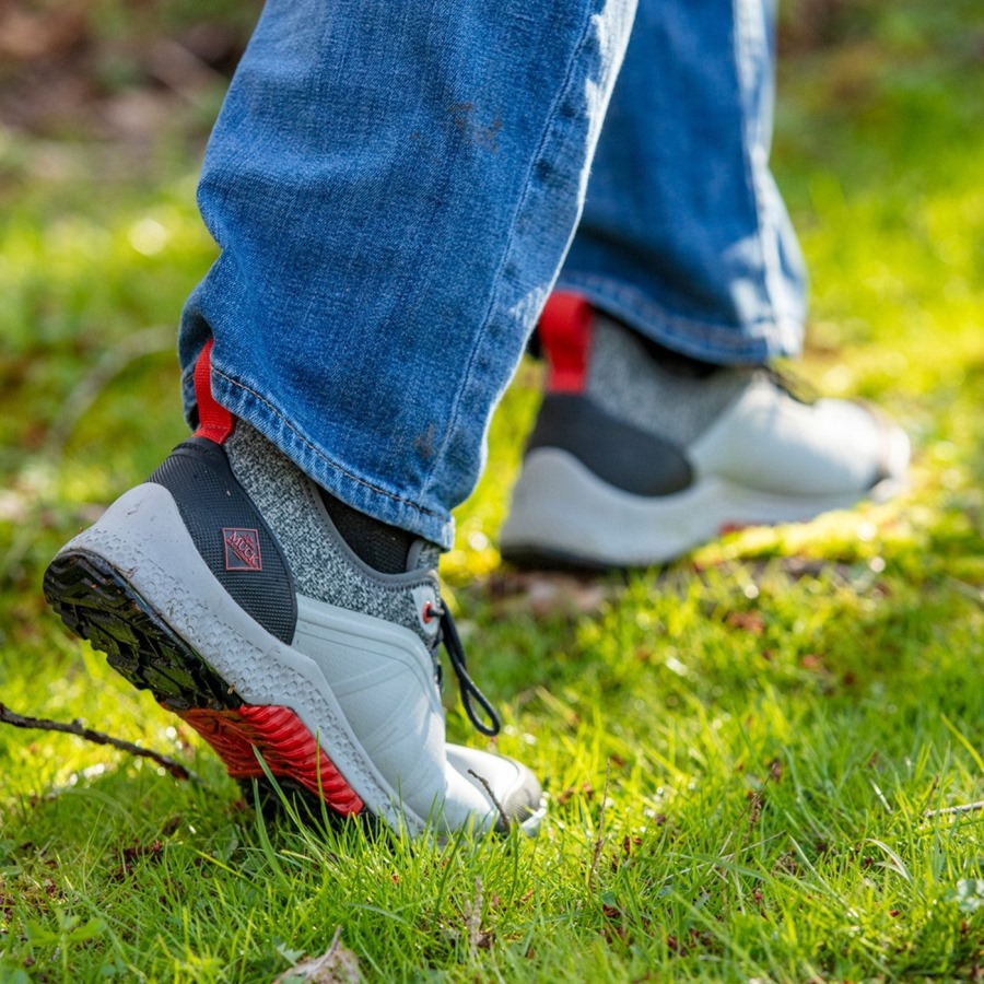 Muckboot Grey Men's Outscape Lace-Up Shoes