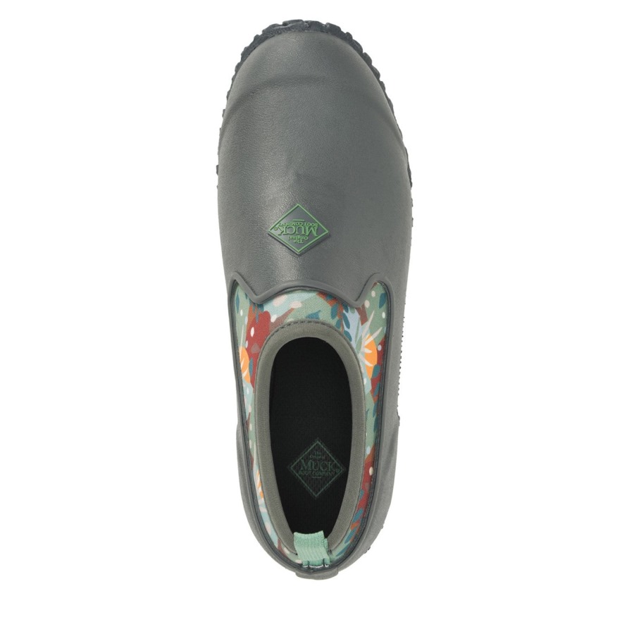 Muckboot Grey Print Women's RHS Muckster II Shoes