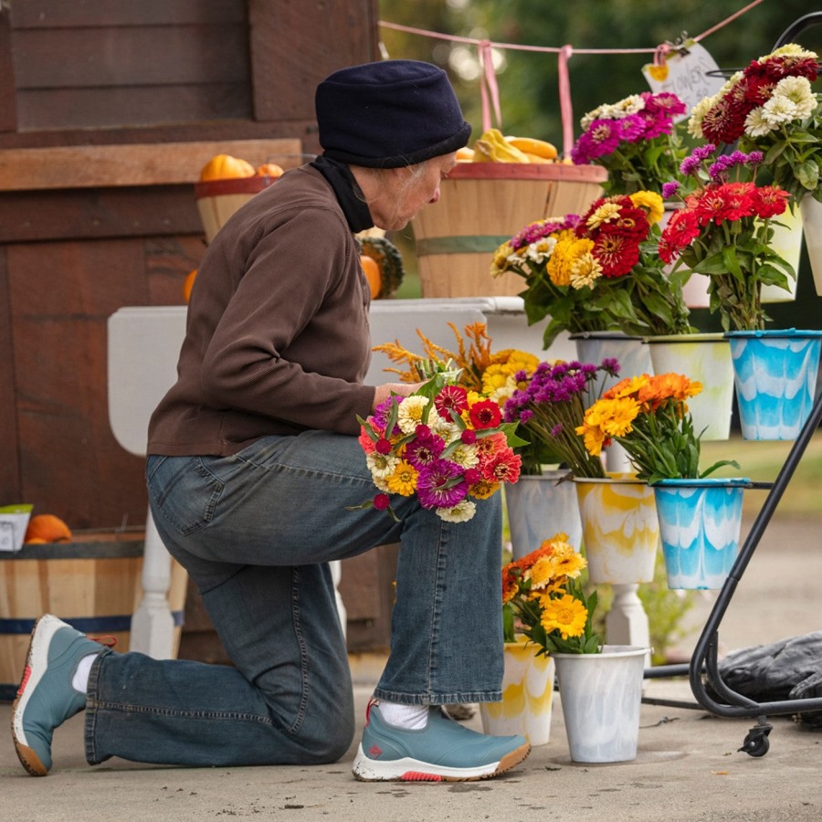 Trooper Blue Women's Outscape Shoes Muckboot