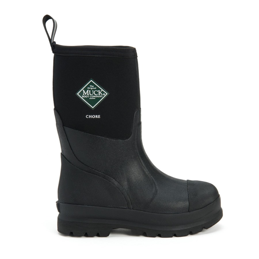 Unisex Chore Classic Short Boots Muckboot Black