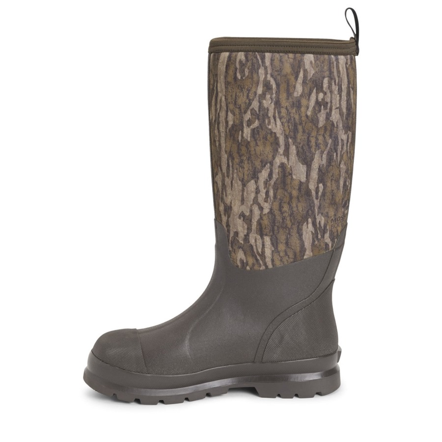 Unisex Chore Gamekeeper Tall Boots Mossy Oak Bottomlands Print Muckboot