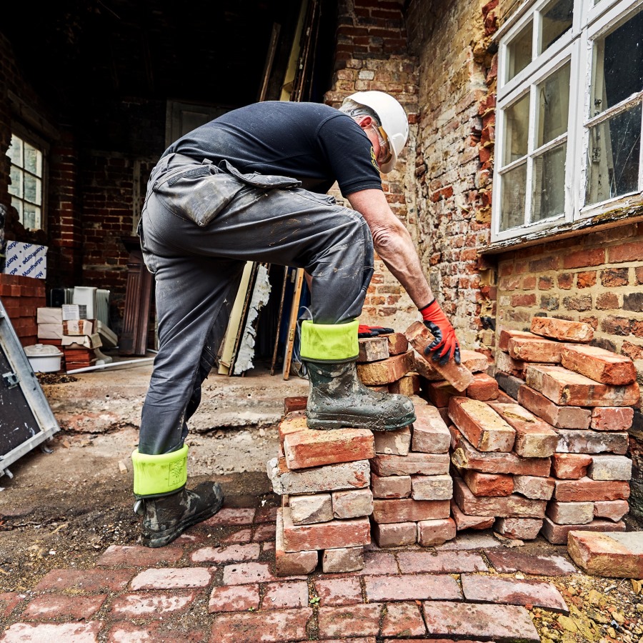 Unisex Chore Max Steel Toe S5 Tall Boots Muckboot Black