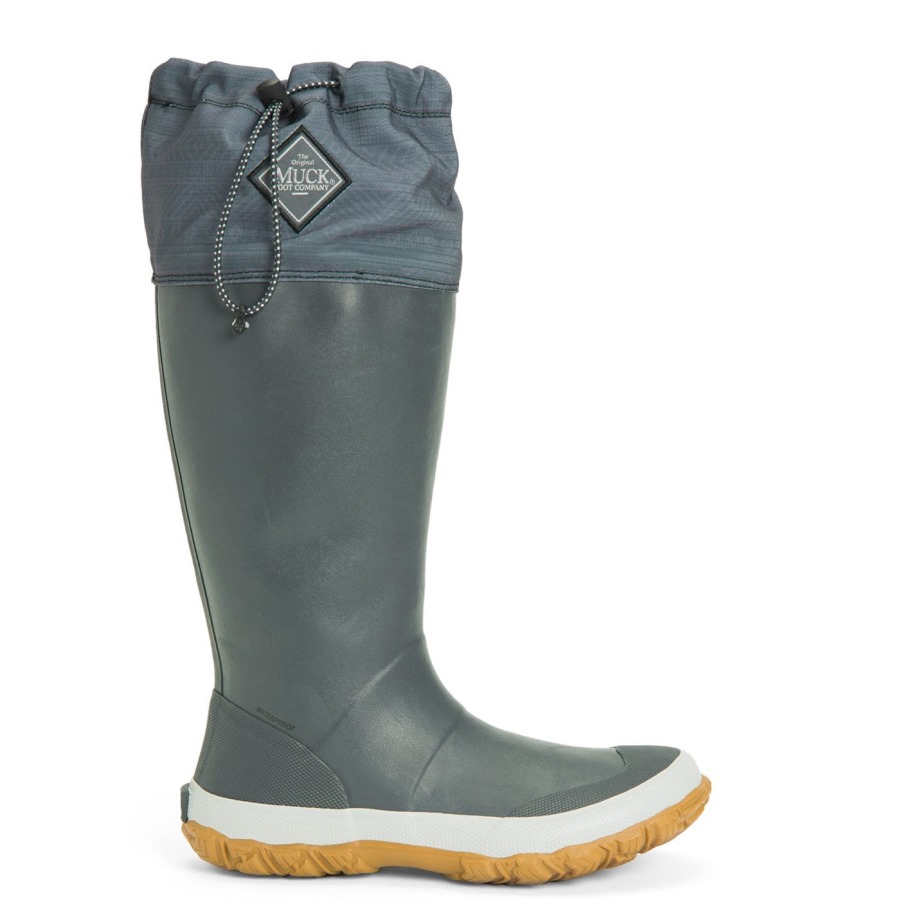 Unisex Forager Tall Boots Grey Muckboot