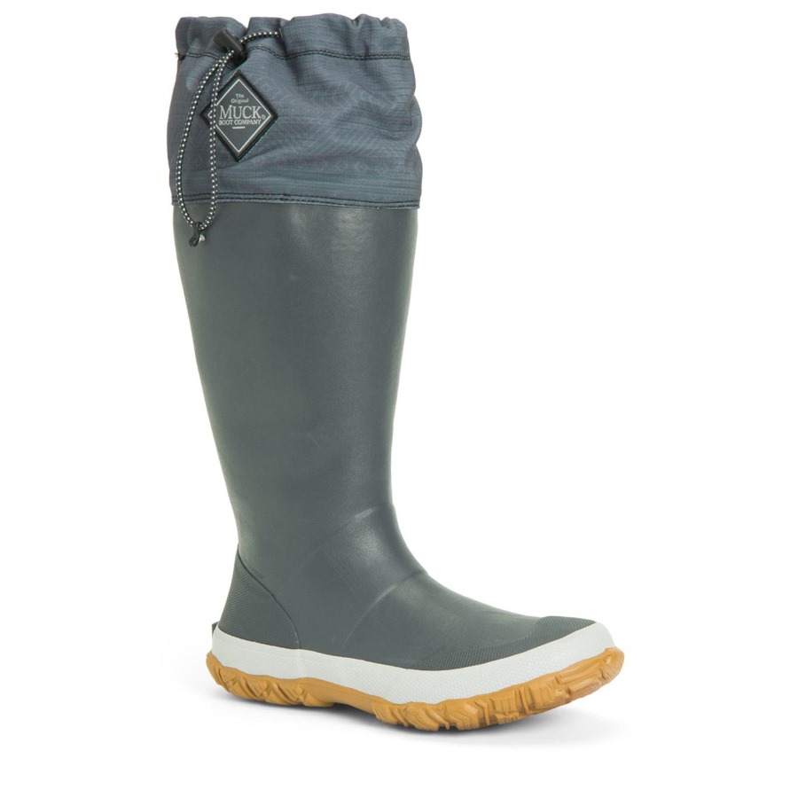 Unisex Forager Tall Boots Grey Muckboot