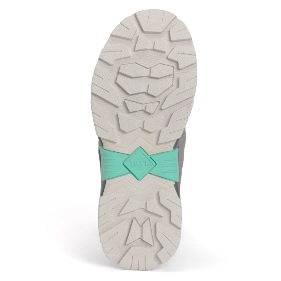 Women's Apex Zip Short Boots Muckboot Frost Grey