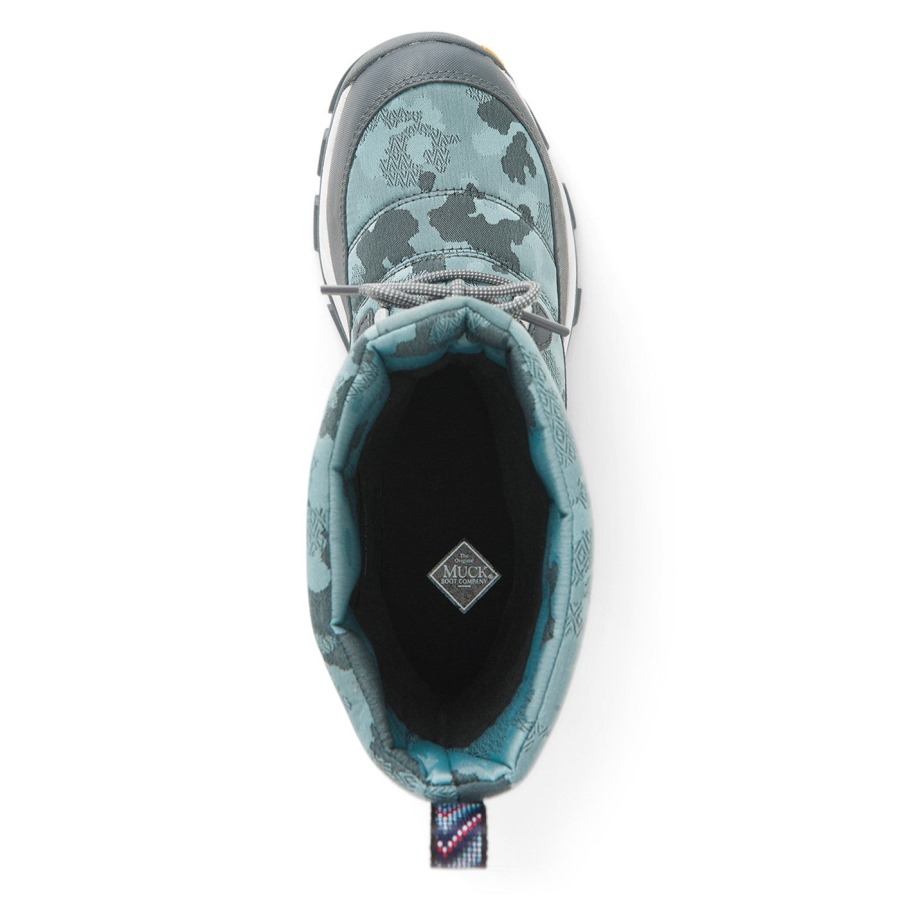 Women's Arctic Ice Nomadic Vibram All Terrain Short Boots Muckboot Castlerock Camo Print