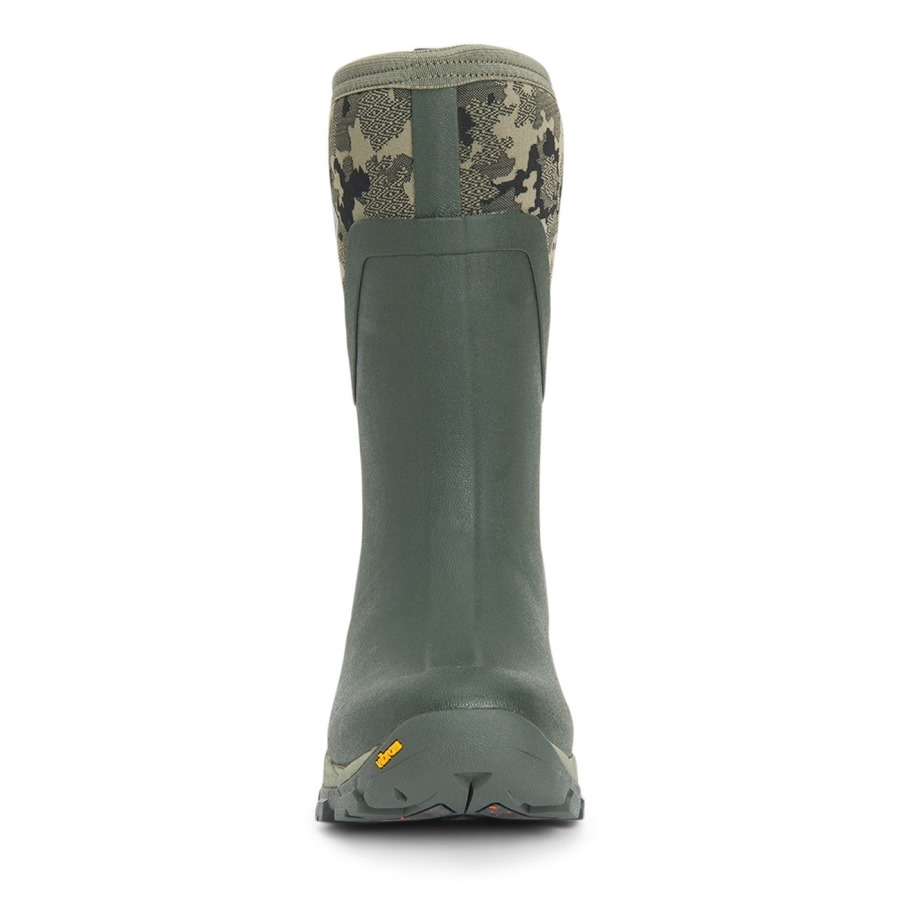 Women's Arctic Ice Vibram AG All Terrain Short Boots Muckboot Moss Camo Print