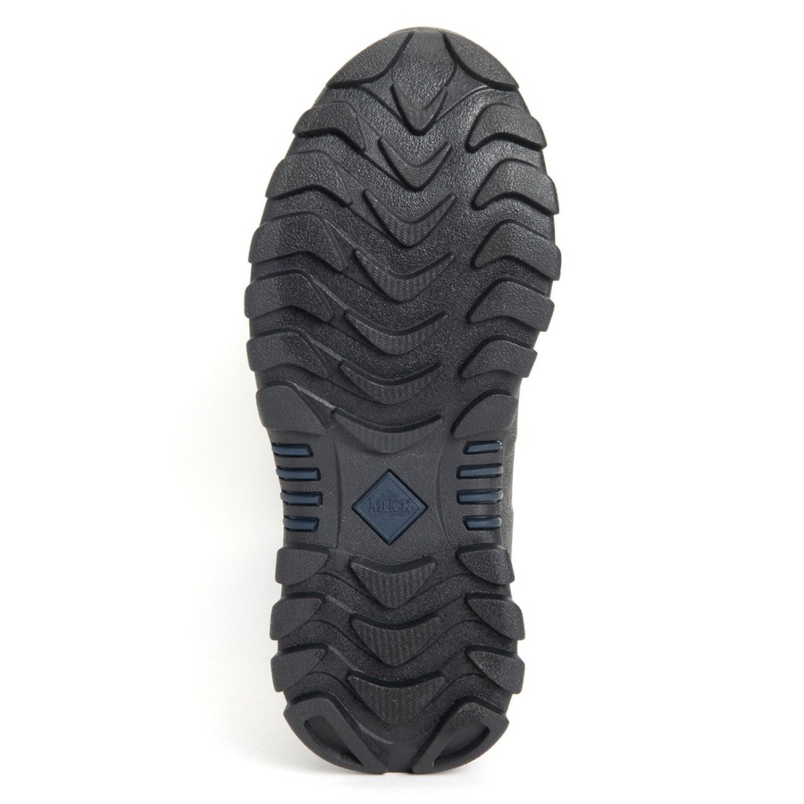 Women's Arctic Sport II Tall Boots Muckboot Navy Topography