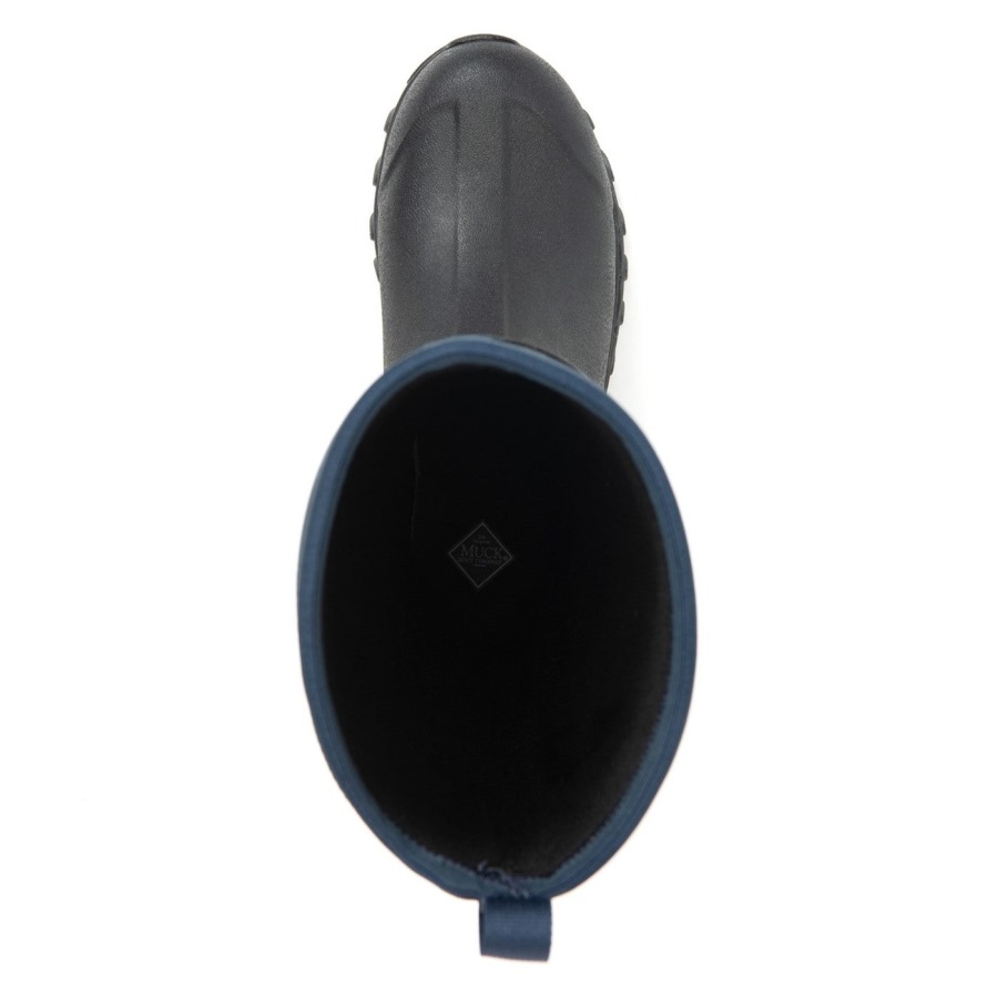 Women's Arctic Sport II Tall Boots Muckboot Navy Topography