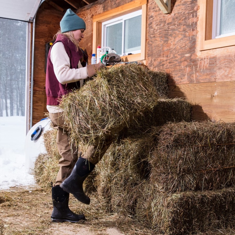 Women's Chore Classic Short Boots Black Muckboot