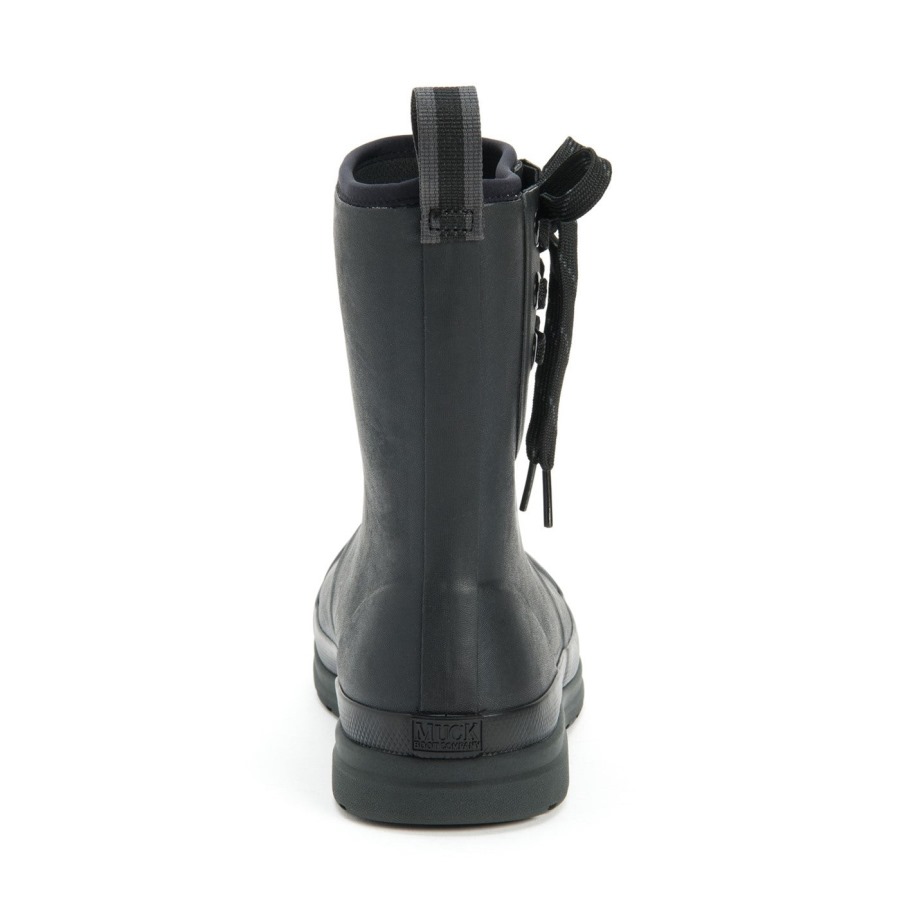 Women's Muck Originals Pull-On Short Boots Black Muckboot